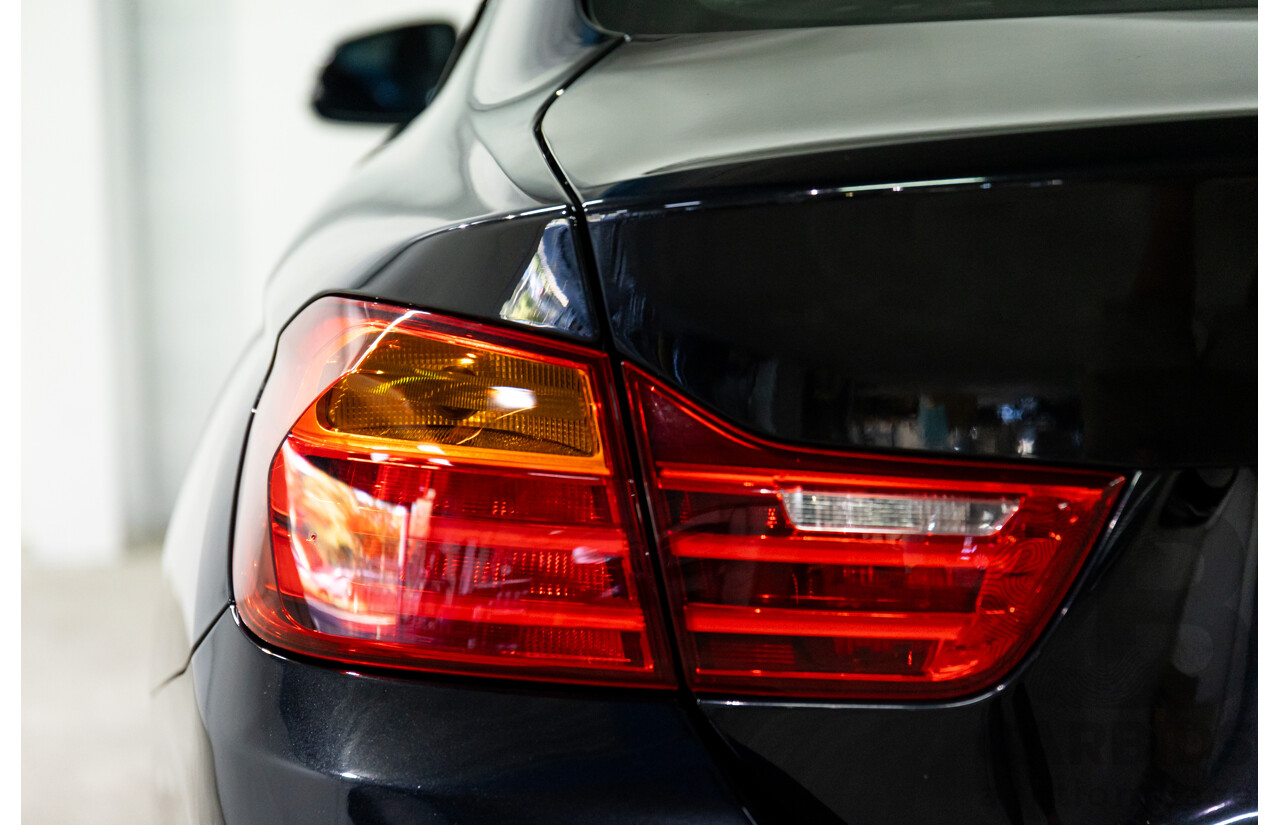 1/2015 BMW 428i Sport Line M Sport Package F32 MY15 2d Coupe Sapphire Black Metallic Turbo 2.0L