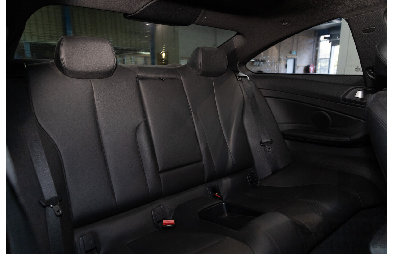 1/2015 BMW 428i Sport Line M Sport Package F32 MY15 2d Coupe Sapphire Black Metallic Turbo 2.0L