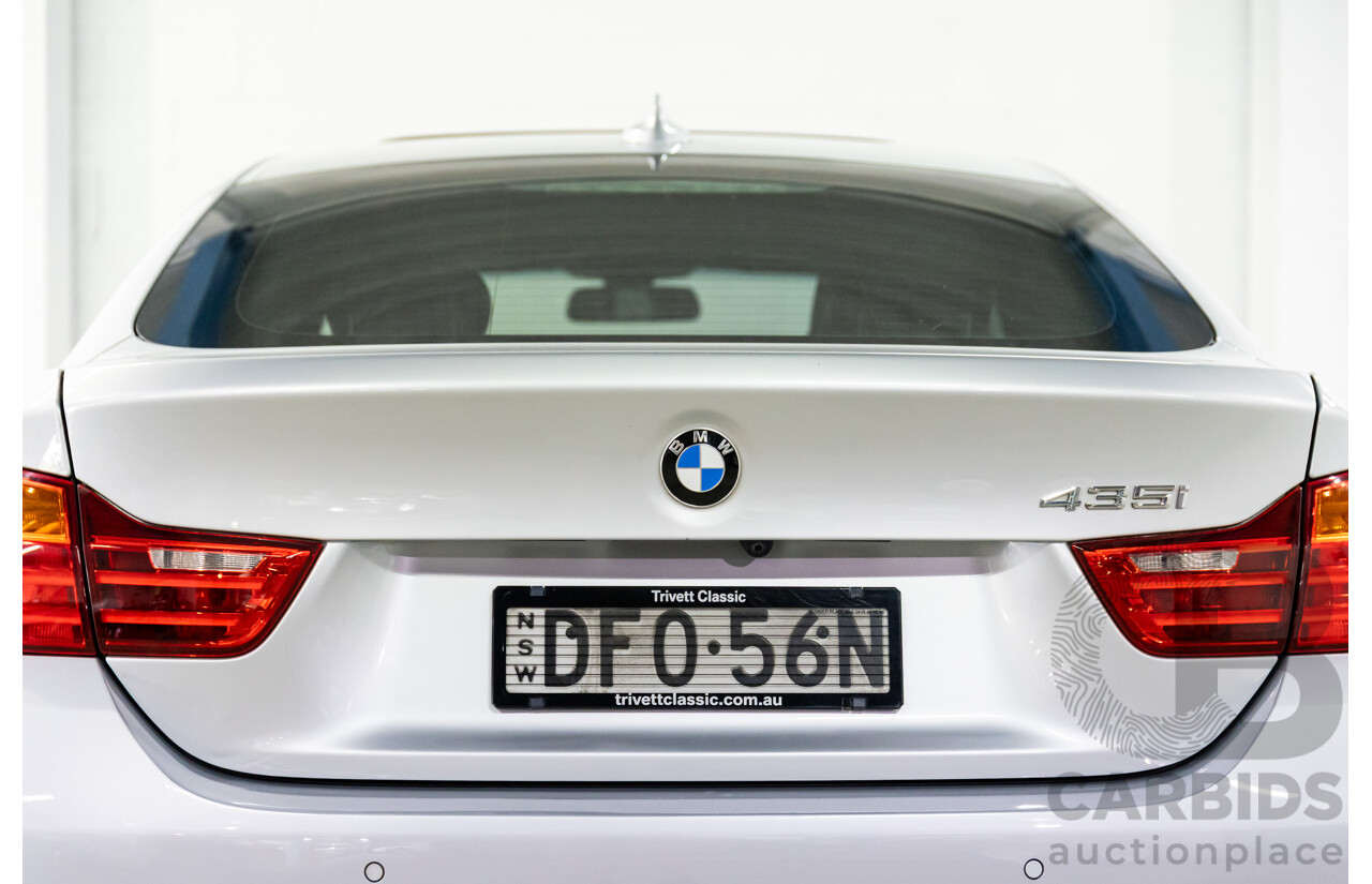 01/2016 BMW 435i Gran Coupe M Sport (RWD) F36 MY15 5d Coupe Glacier Silver Metallic Turbo 3.0L