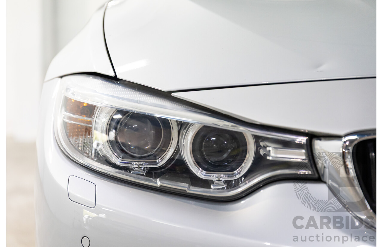 01/2016 BMW 435i Gran Coupe M Sport (RWD) F36 MY15 5d Coupe Glacier Silver Metallic Turbo 3.0L