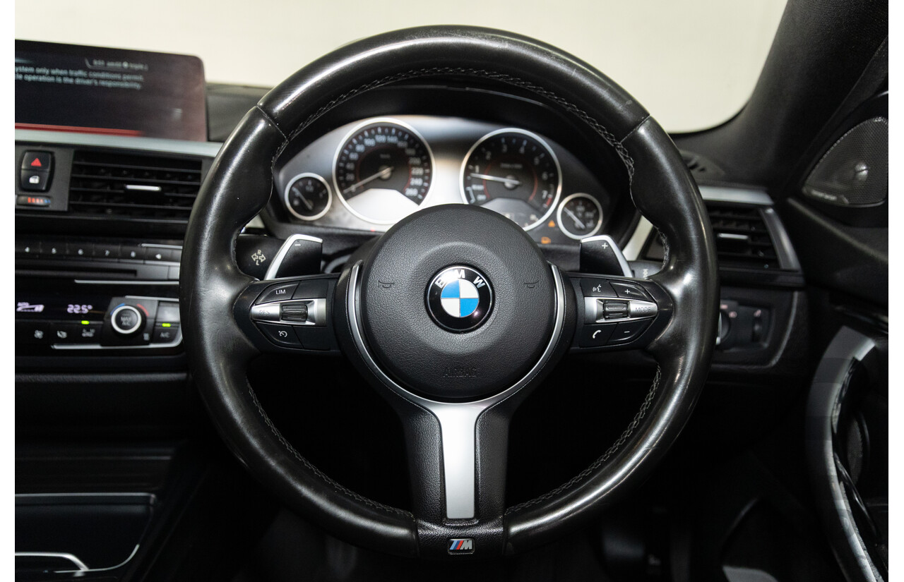 01/2016 BMW 435i Gran Coupe M Sport (RWD) F36 MY15 5d Coupe Glacier Silver Metallic Turbo 3.0L