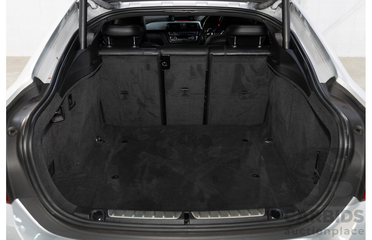 01/2016 BMW 435i Gran Coupe M Sport (RWD) F36 MY15 5d Coupe Glacier Silver Metallic Turbo 3.0L