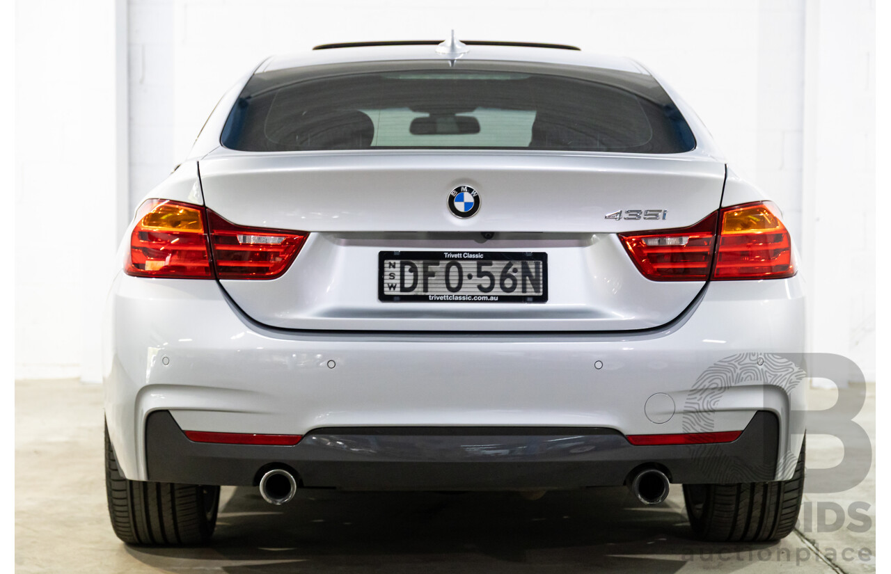 01/2016 BMW 435i Gran Coupe M Sport (RWD) F36 MY15 5d Coupe Glacier Silver Metallic Turbo 3.0L