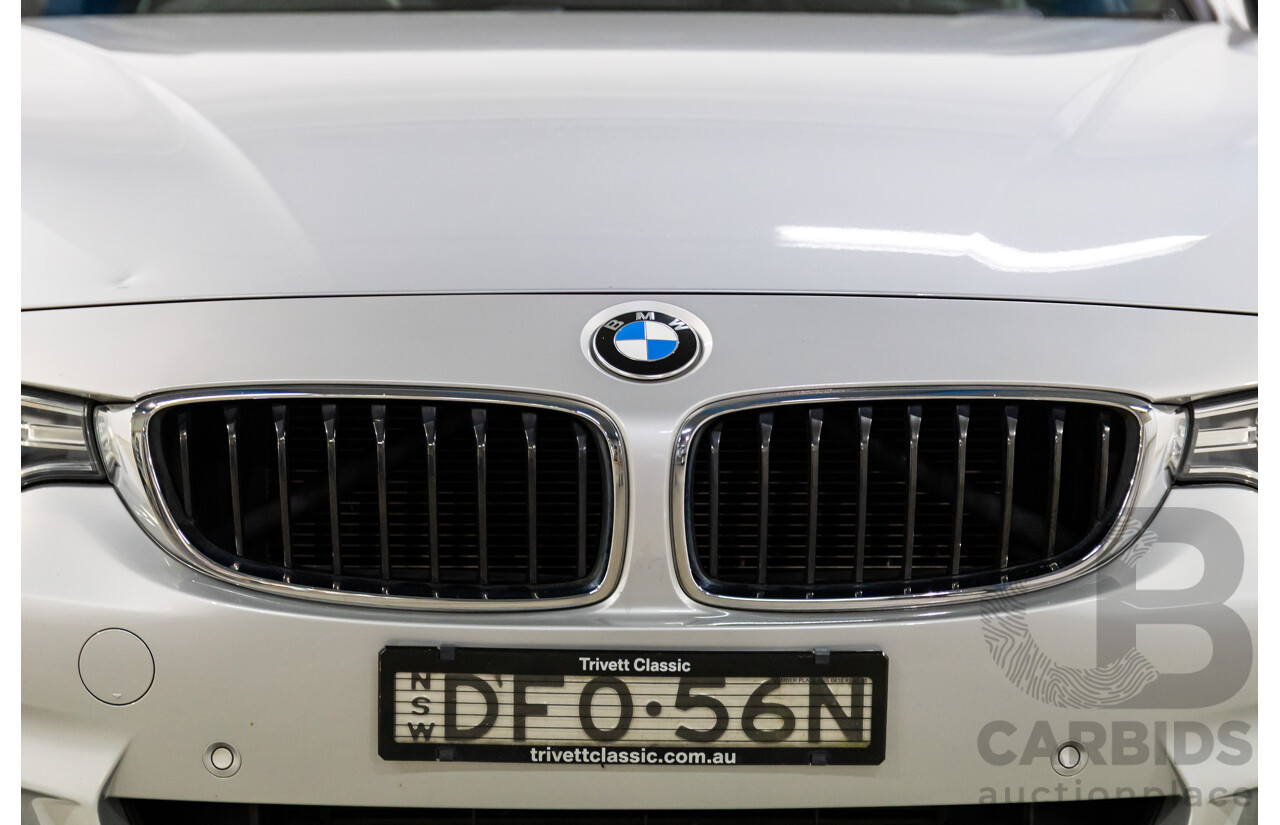 01/2016 BMW 435i Gran Coupe M Sport (RWD) F36 MY15 5d Coupe Glacier Silver Metallic Turbo 3.0L