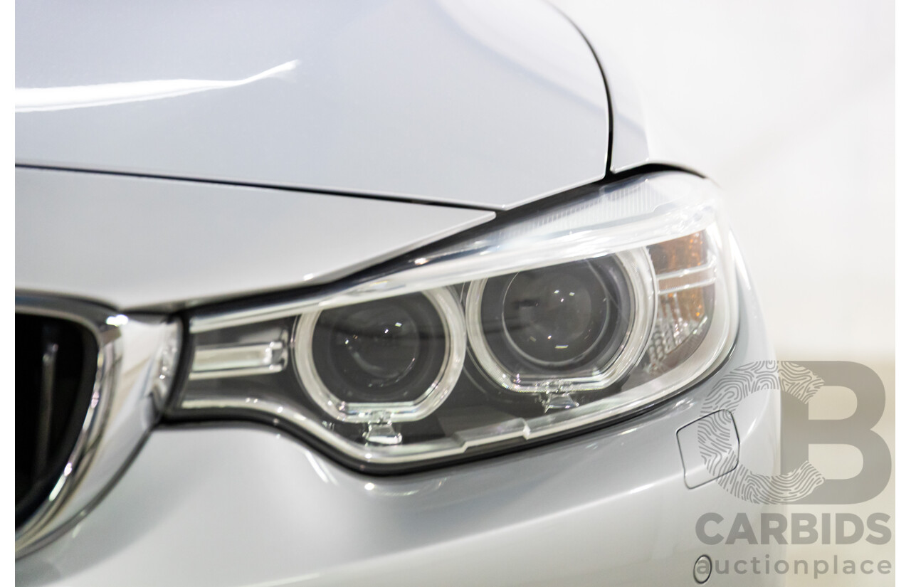 01/2016 BMW 435i Gran Coupe M Sport (RWD) F36 MY15 5d Coupe Glacier Silver Metallic Turbo 3.0L