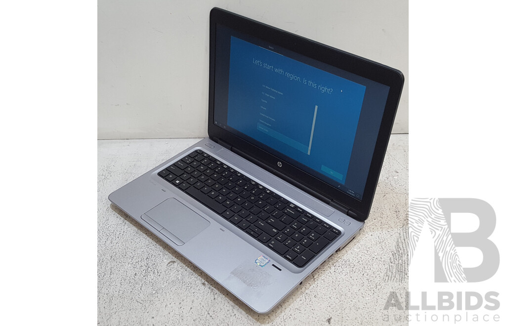 HP ProBook 650 G2 Intel Core i5 (6200U) 2.30GHz-2.80GHz 2-Core CPU 15-Inch Laptop w/ Power Supply