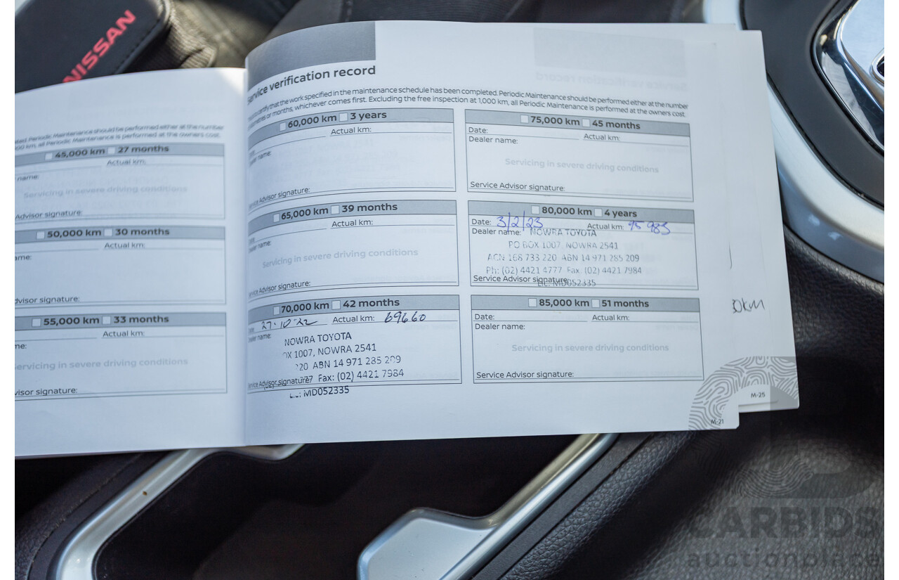 7/2021 Nissan Navara SL (4x4) D23 MY21.5 Dual Cab P/Up Black Star Turbo Diesel 2.3L