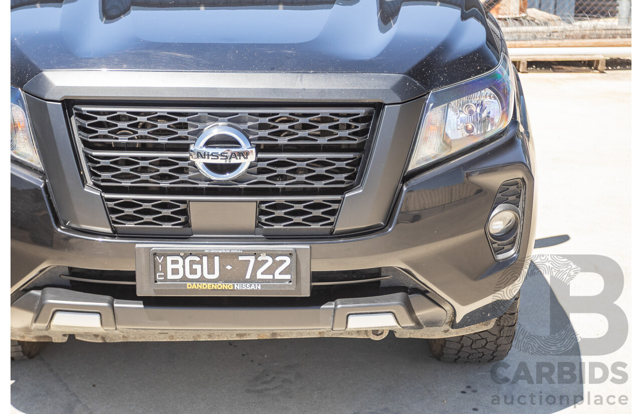 7/2021 Nissan Navara SL (4x4) D23 MY21.5 Dual Cab P/Up Black Star Turbo Diesel 2.3L