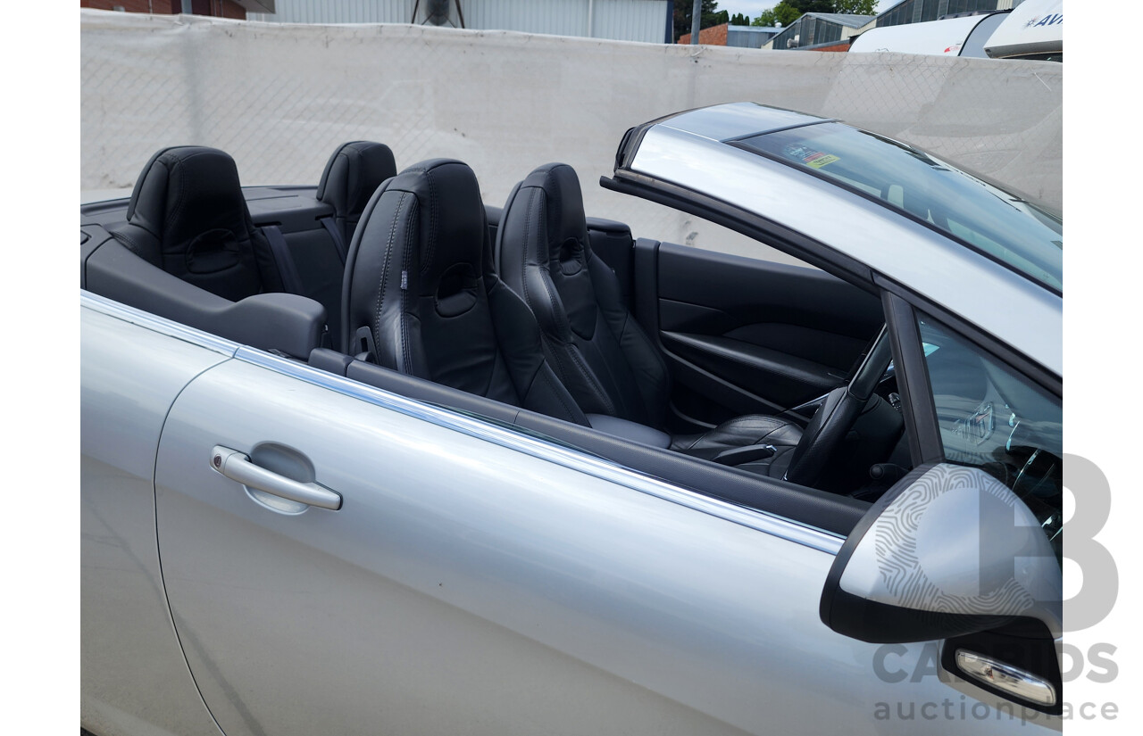 10/2011 Peugeot 308 CC  2d Cabriolet Silver 1.6L