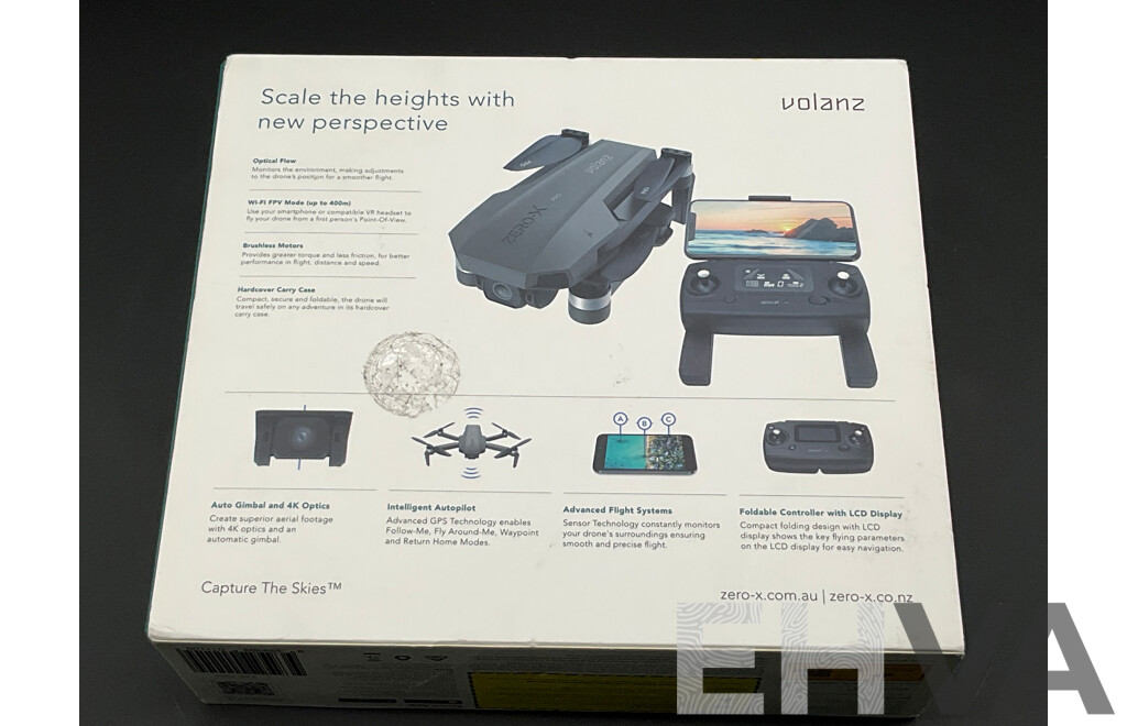 ZERO X Pro Volanz 4K Drone - Lot 1634343 | EHVA