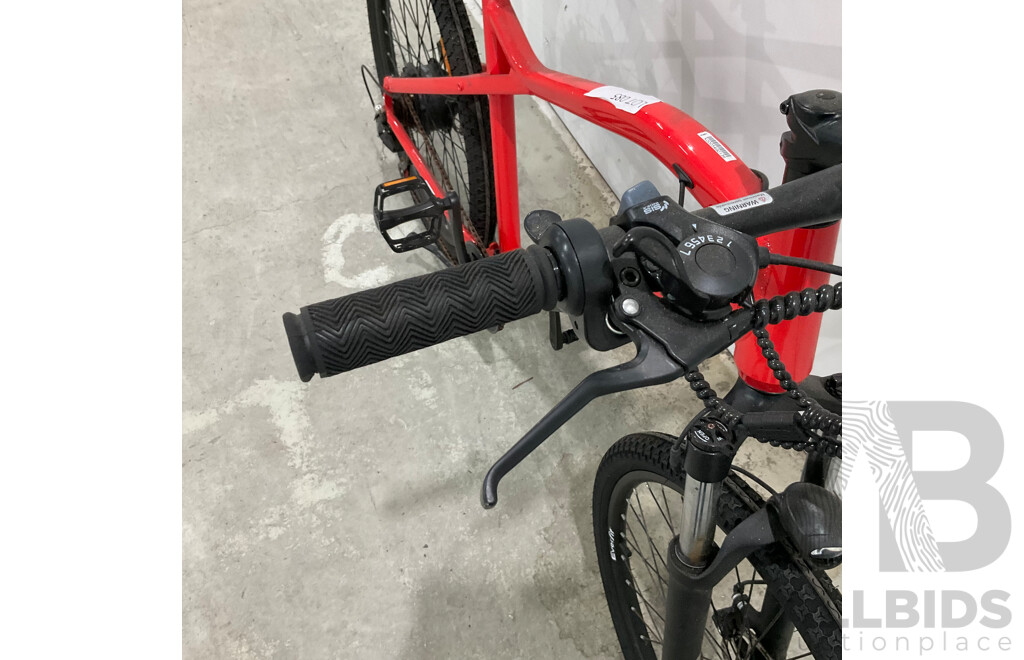26'' Everfit Red E-Bike