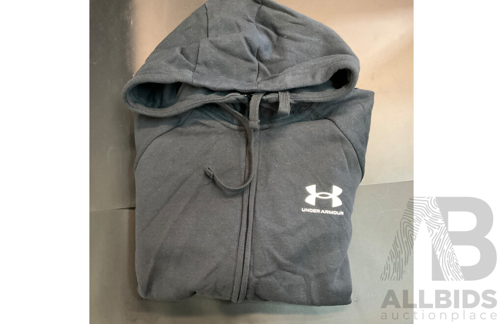 Assorted Under Armour, NIke, Adidas Jacket & Pants Size S/M/L - Lot of 5