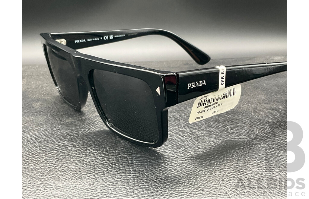 Black (SPRA10) Sunglasses Branded PRADA