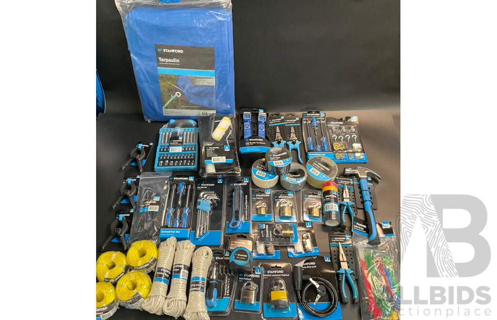 Bulk Lot - Assorted Stanford Tools /Padlocks