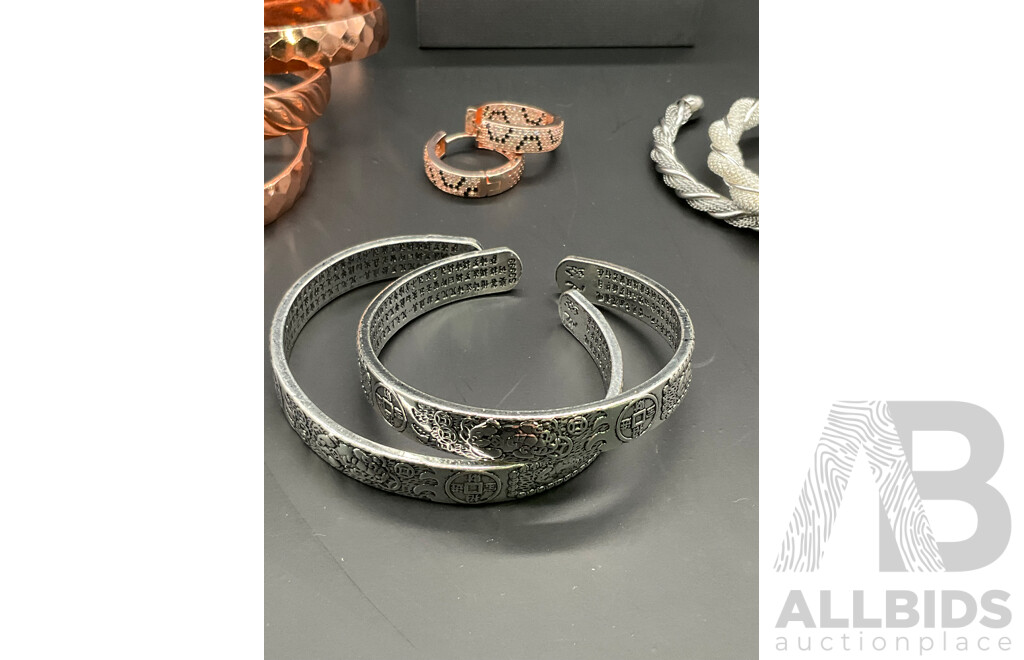 PRIMROSE Earings, Ring with 925 Marking and Assorted Costume Jewellery - Lot of 11