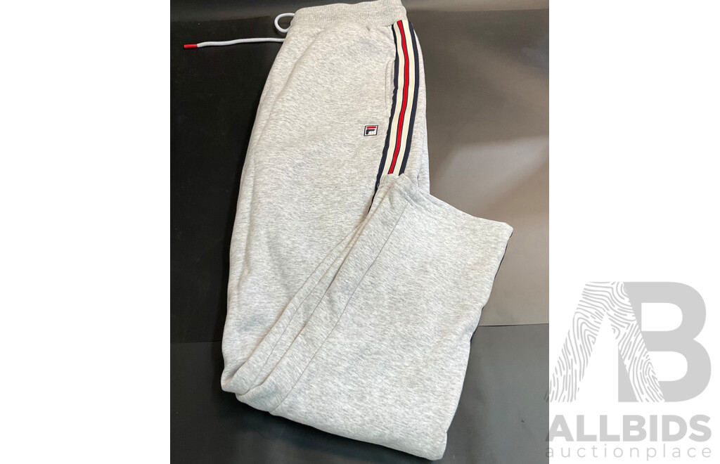 Ellesse, Fila Long Sleeve (S&L)  & Pants (XL)- Lot of 4