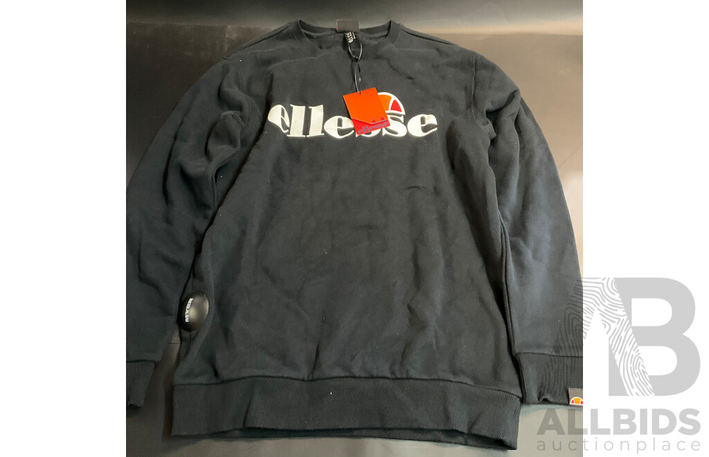 Ellesse, Fila Long Sleeve (S&L)  & Pants (XL)- Lot of 4