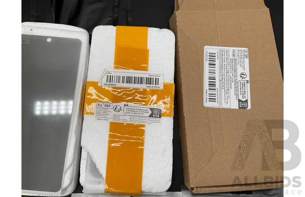 Assorted Phone Covers and Screen Protectors - Lot of 9