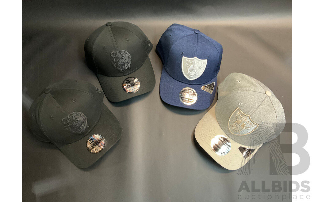 Assorted New Era Cap - Lot of 4