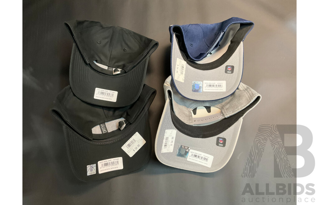 Assorted New Era Cap - Lot of 4