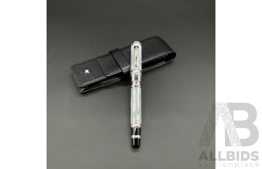 2008 MONT BLANC Fountain Pen Patron of the Arts Francois Limited 167/888