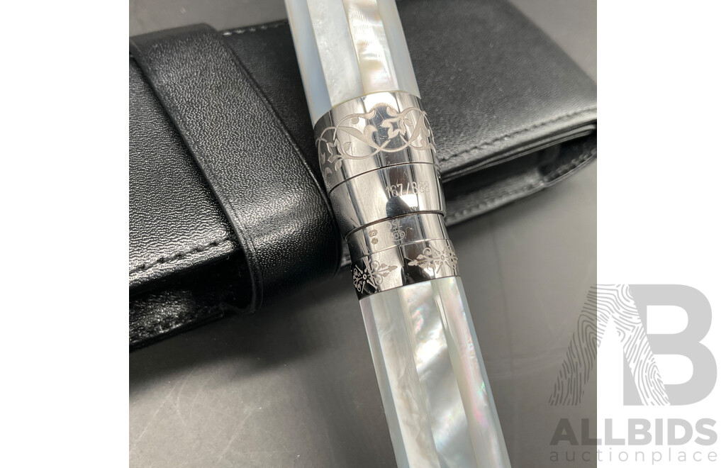 2008 MONT BLANC Fountain Pen Patron of the Arts Francois Limited 167/888