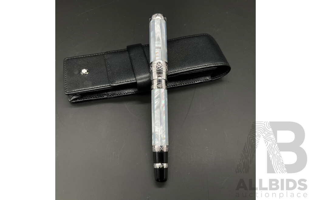 2008 MONT BLANC Fountain Pen Patron of the Arts Francois Limited 167/888