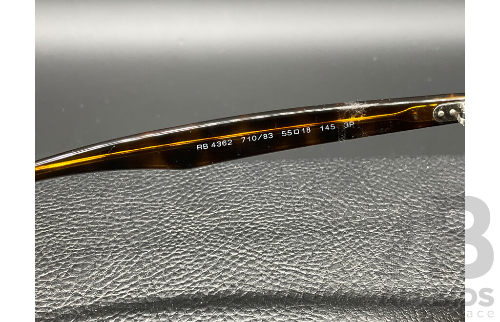 RayBan in Havana and Dark Brown (RB 4362) Sunglasses