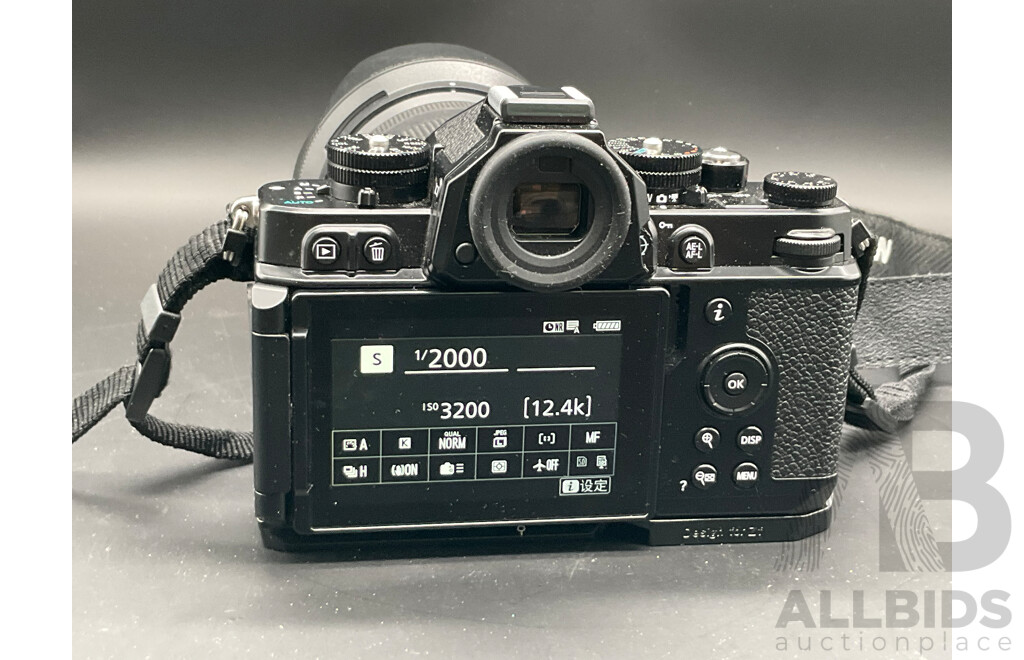 NIKON Zf Mirrorless Camera with NIKKOR Z24-120mm F/4 S Lens and I Bozine Carry Bag