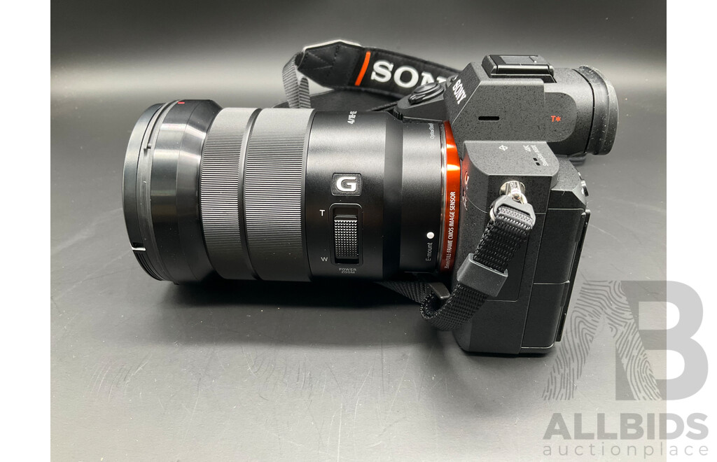 SONY Alpha 7 III Full Frame Mirrorless Camera with SONY E 4/PZ 18-105 G OSS Lens and  Accessories