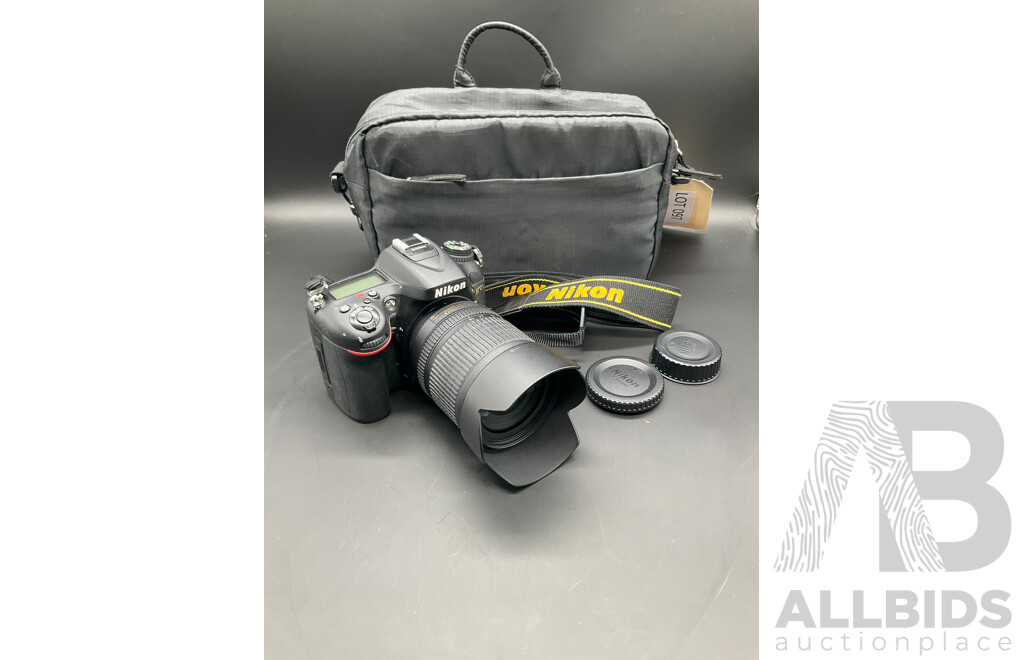 NIKON D7100 DSLR Camera with NIKON AF-S DX Nikkor 18-105mm F/3.5-5.6G ED VR Lens