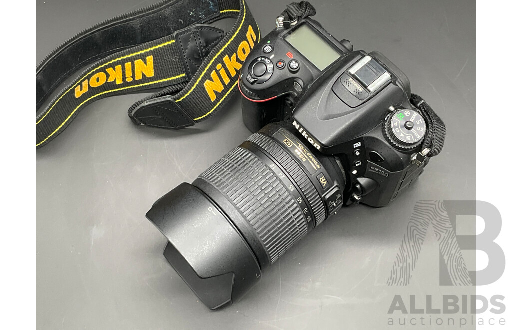 NIKON D7100 DSLR Camera with NIKON AF-S DX Nikkor 18-105mm F/3.5-5.6G ED VR Lens