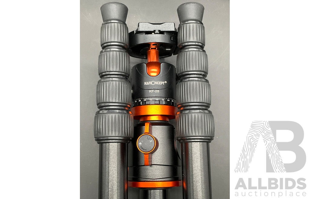 K&F Conceptr KF-28 Camera Tripod with Ball Head and Carry Case