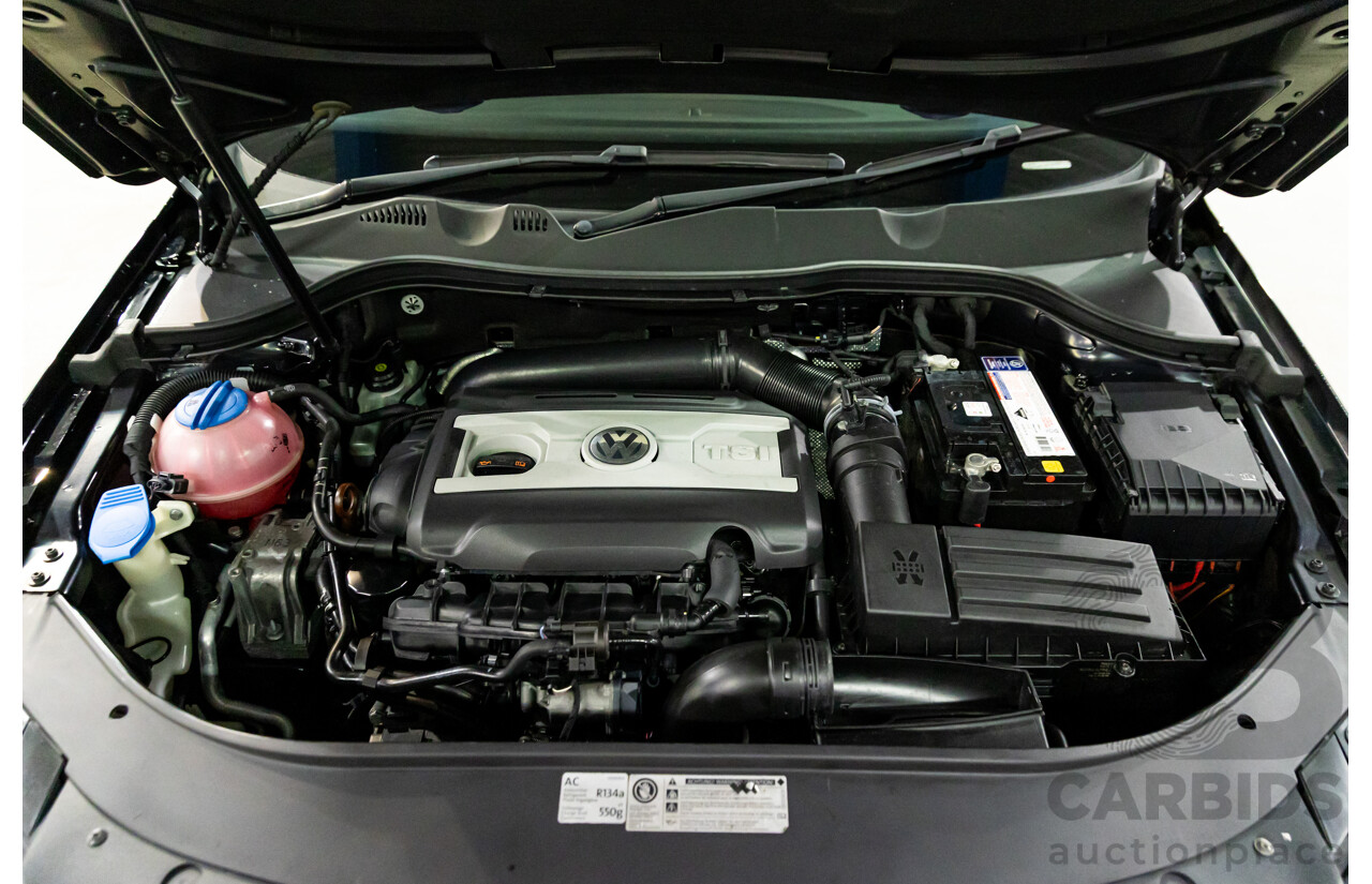 6/2012 Volkswagen Passat 118 TSI 3C MY13 4d Sedan Deep Black Turbo 1.8L