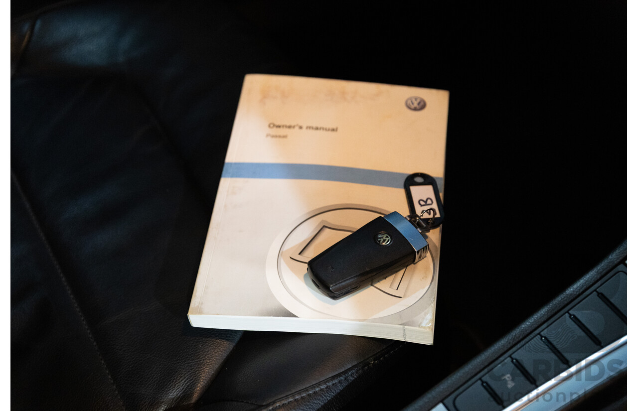 6/2012 Volkswagen Passat 118 TSI 3C MY13 4d Sedan Deep Black Turbo 1.8L