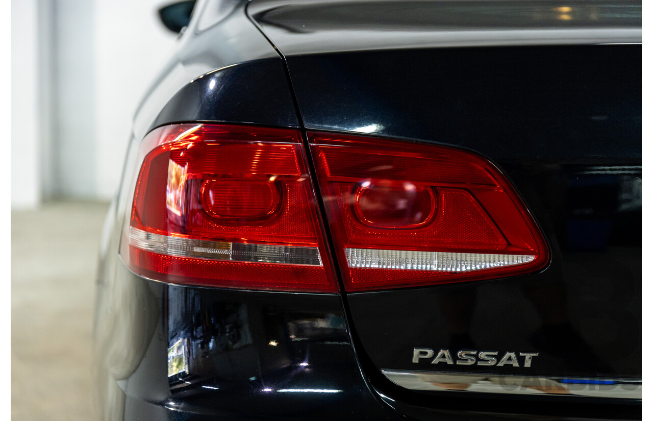 6/2012 Volkswagen Passat 118 TSI 3C MY13 4d Sedan Deep Black Turbo 1.8L