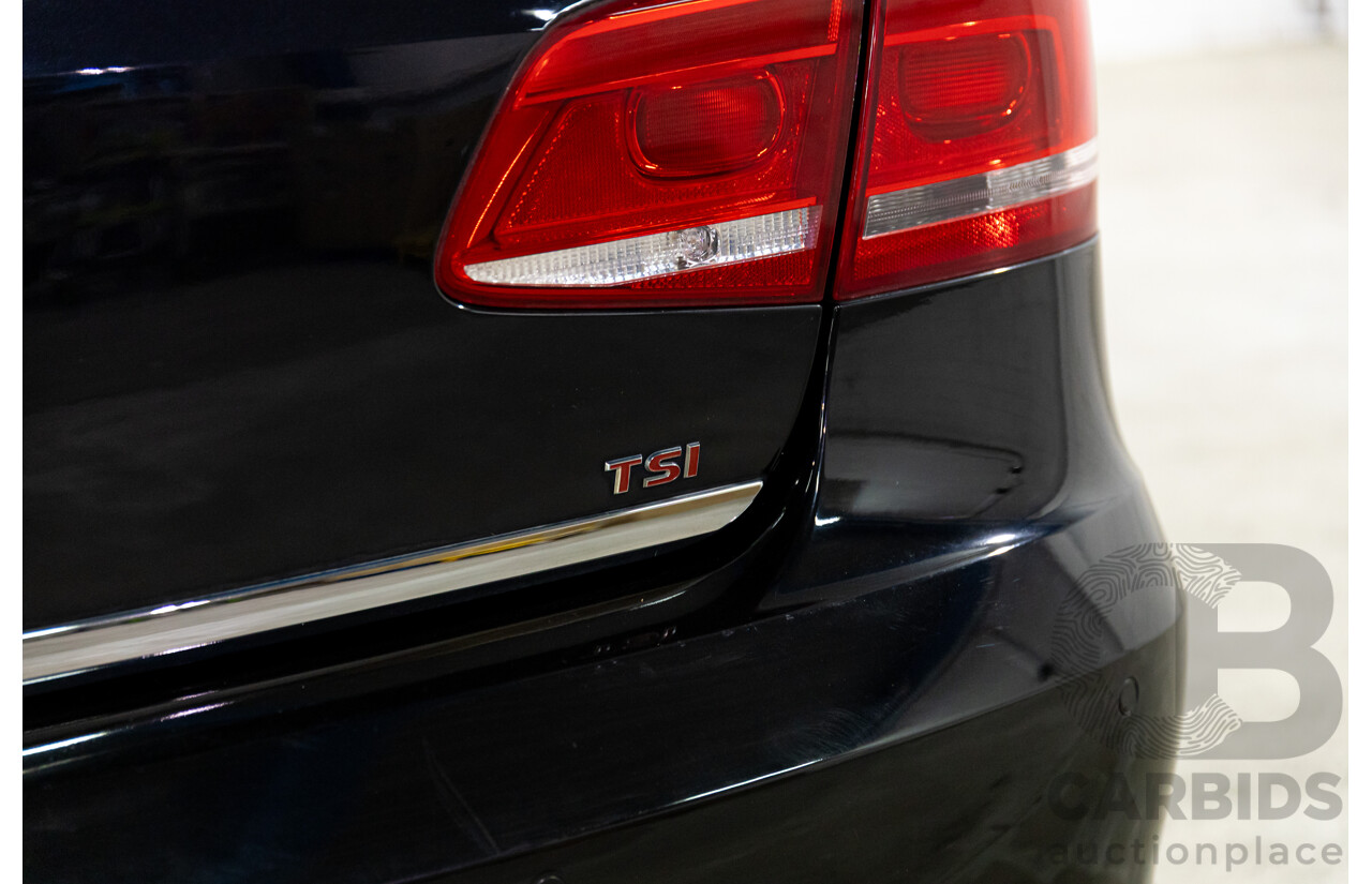 6/2012 Volkswagen Passat 118 TSI 3C MY13 4d Sedan Deep Black Turbo 1.8L