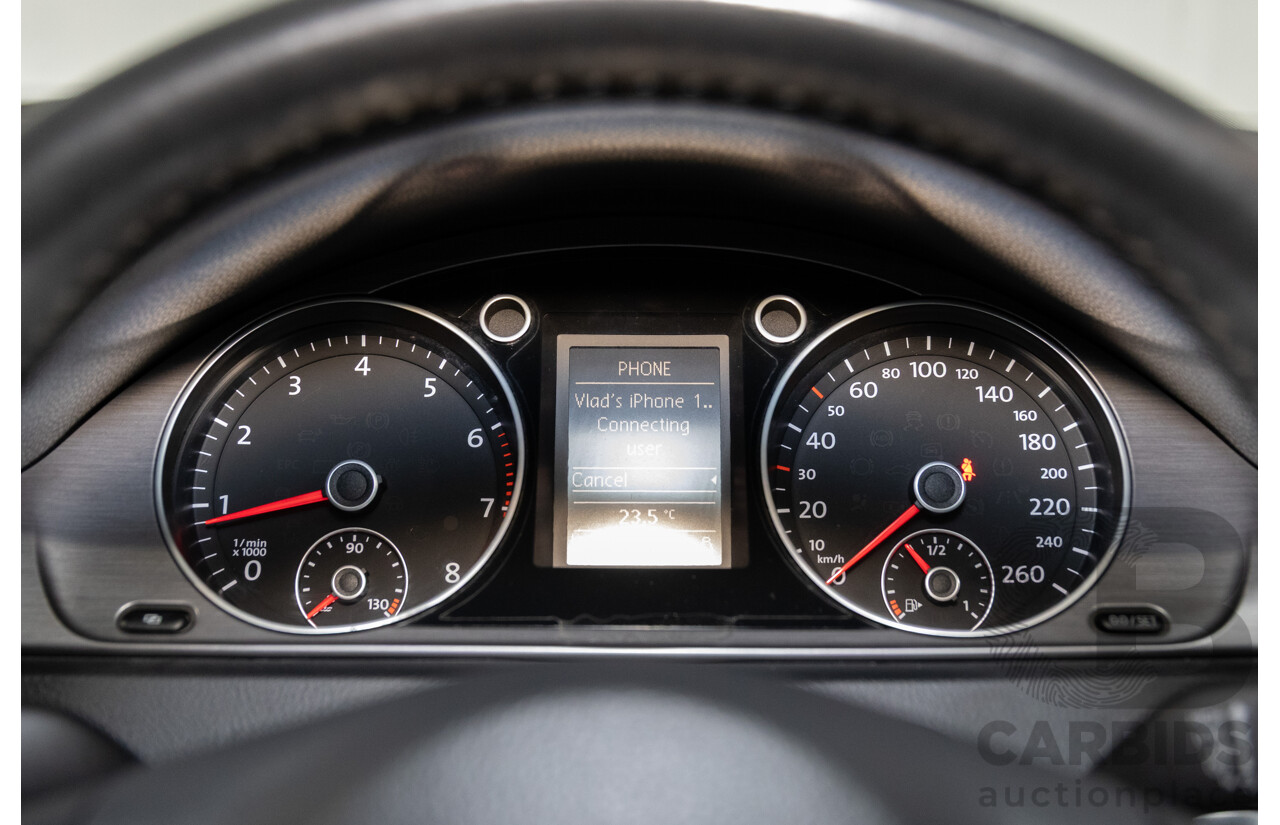 6/2012 Volkswagen Passat 118 TSI 3C MY13 4d Sedan Deep Black Turbo 1.8L