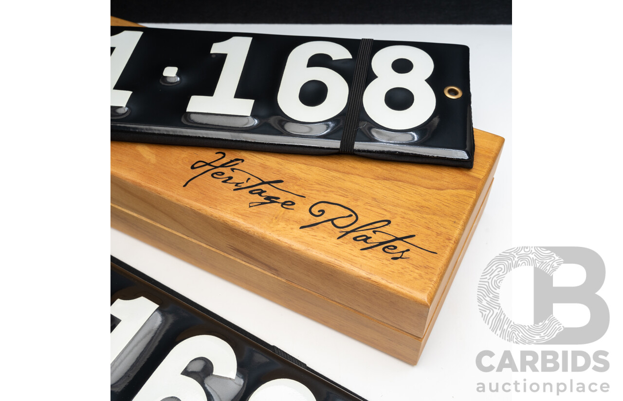 Victorian VIC Six Digit Heritage Number Plate - 211.168