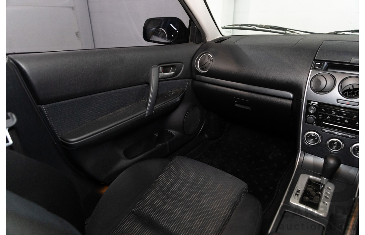 12/2006 Mazda Mazda6 Classic GG 05 Upgrade 4d Wagon Snowflake White Pearl 2.3L