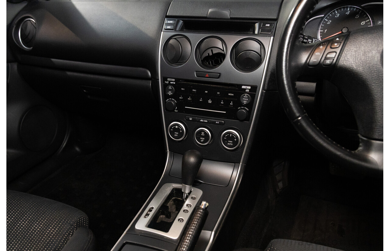 12/2006 Mazda Mazda6 Classic GG 05 Upgrade 4d Wagon Snowflake White Pearl 2.3L