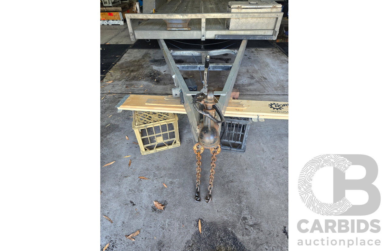 03/2023 Coastmac PT45 4.5T Plant Trailer