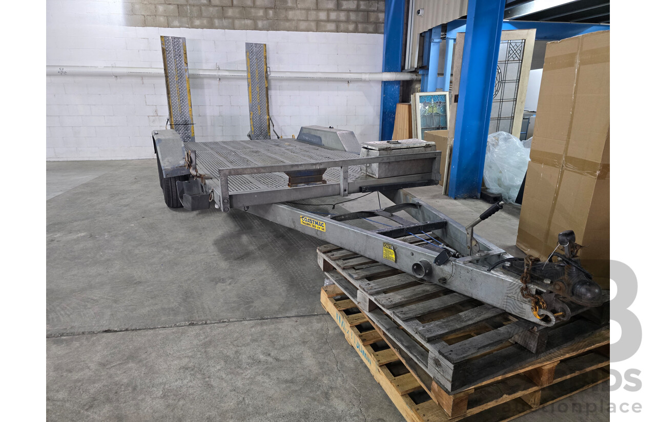 03/2023 Coastmac PT45 4.5T Plant Trailer