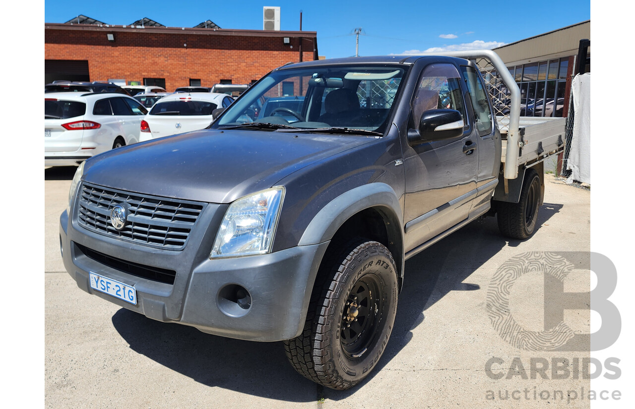 5/2008 Holden Rodeo LX RA MY08 Space C/Chas Grey 3.6L