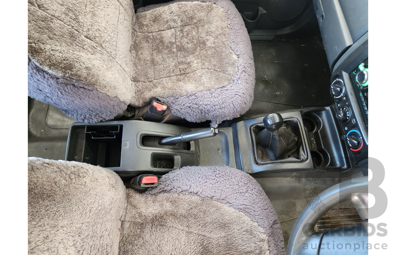 5/2008 Holden Rodeo LX RA MY08 Space C/Chas Grey 3.6L