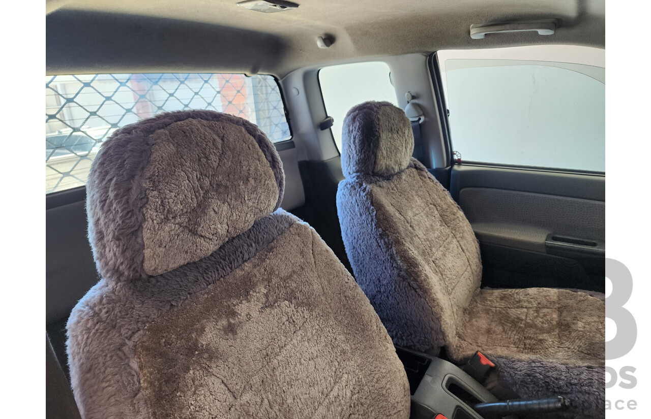 5/2008 Holden Rodeo LX RA MY08 Space C/Chas Grey 3.6L