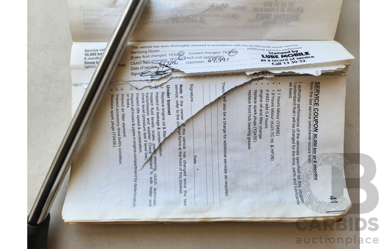 5/2008 Holden Rodeo LX RA MY08 Space C/Chas Grey 3.6L