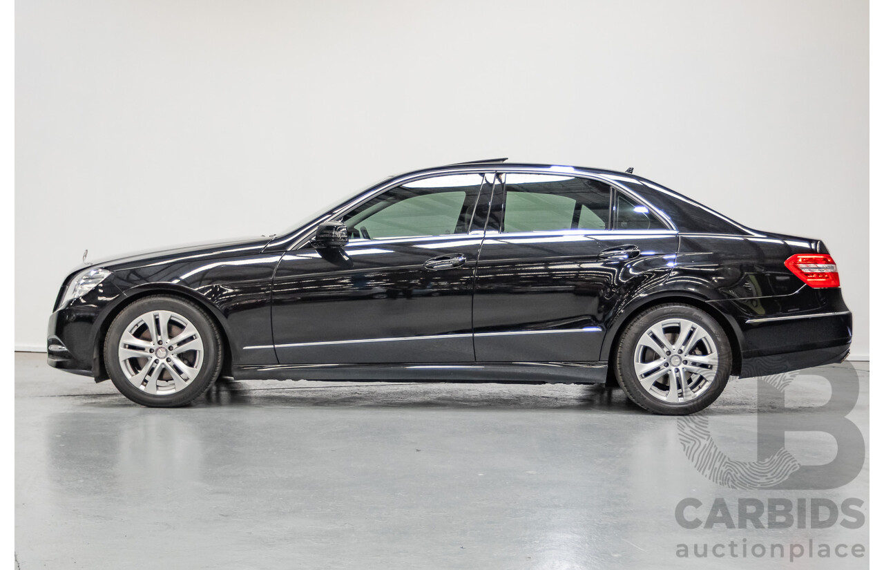 12/2012 Mercedes-Benz E250 CGI Avantgarde 212 MY12 4D Sedan Obsidian Black Turbo 1.8L