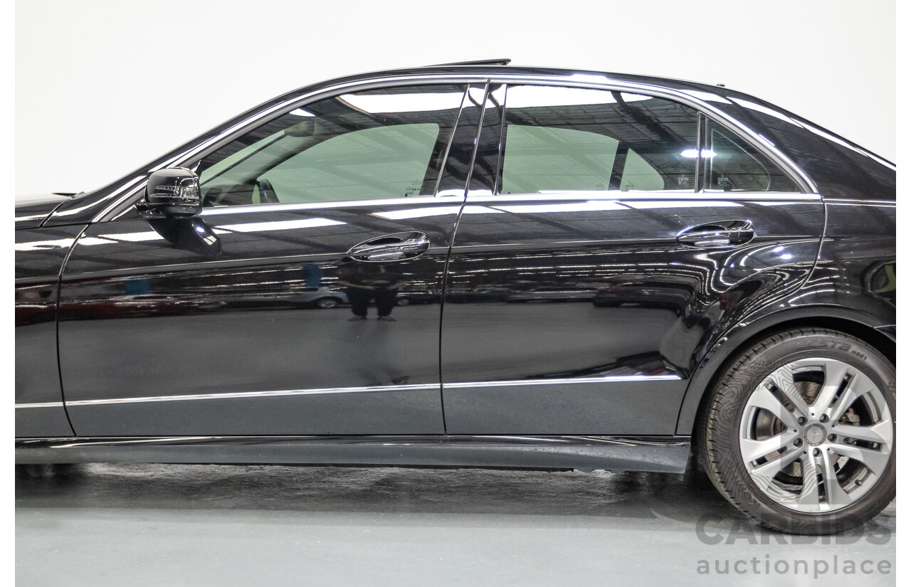 12/2012 Mercedes-Benz E250 CGI Avantgarde 212 MY12 4D Sedan Obsidian Black Turbo 1.8L
