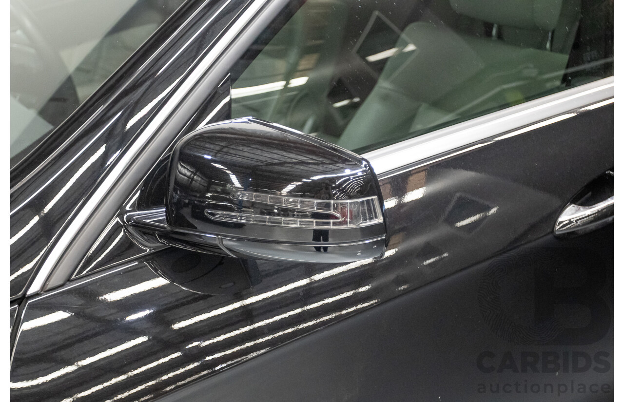 12/2012 Mercedes-Benz E250 CGI Avantgarde 212 MY12 4D Sedan Obsidian Black Turbo 1.8L